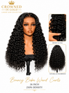 Natural Black Bouncy Boba Wave Curls 26 Inch 250% Density'.
